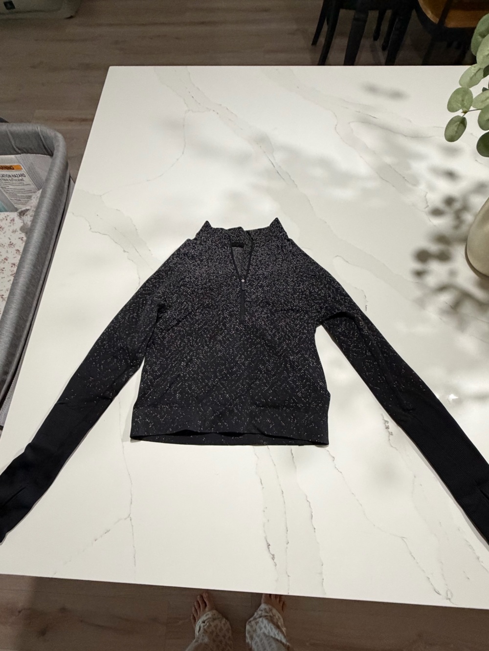 lululemon athletica Black Sparkle Jacket